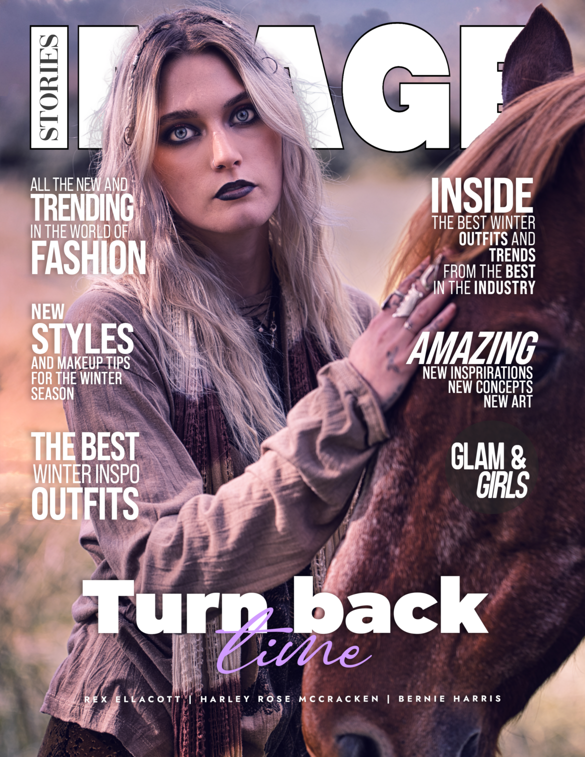 front cover of image stories August 24