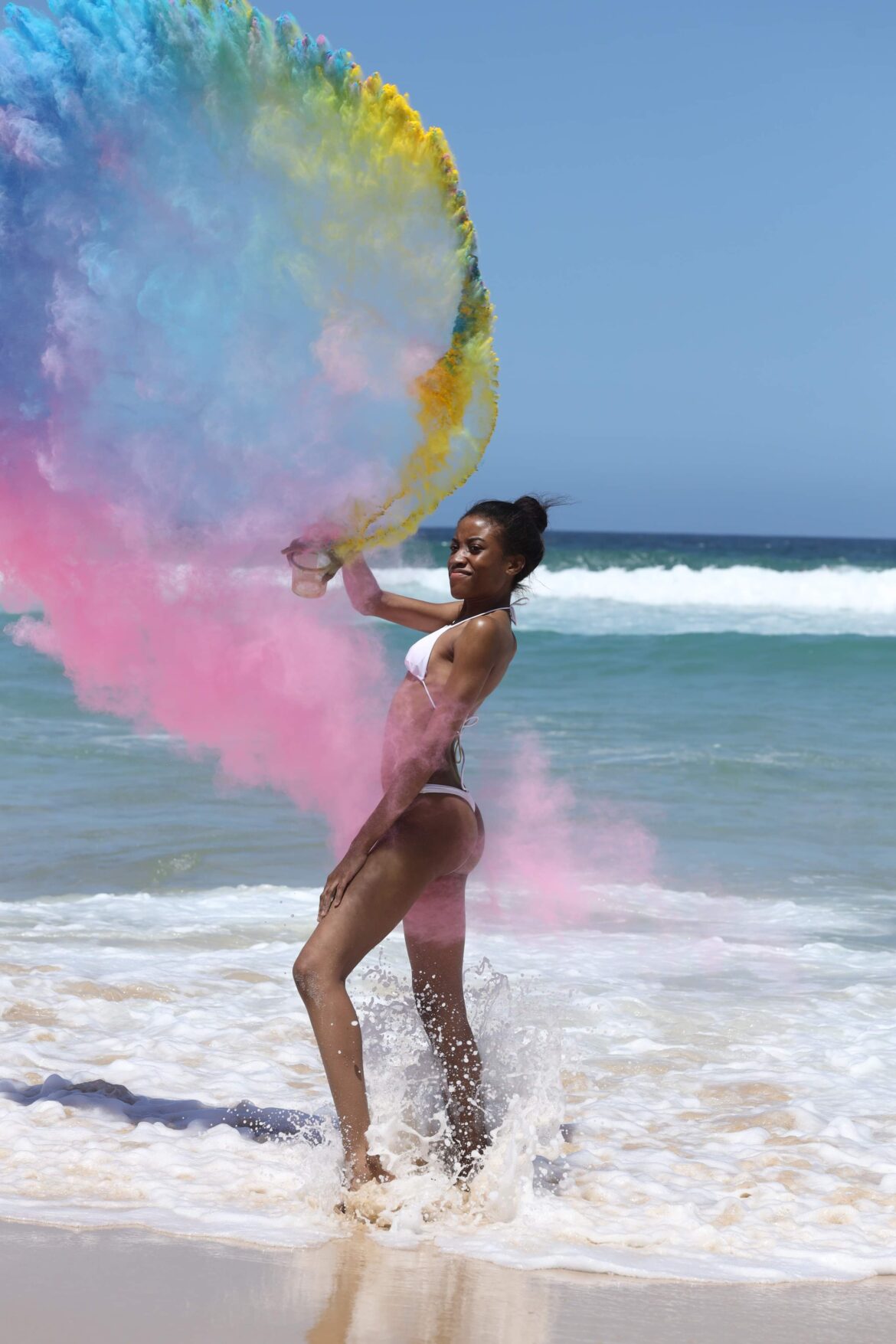 Pushing the boundary with colour, modelling style